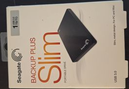 Seagate Backup Plus Slim 1TB USB 3.0 externe Festplatte.OVP