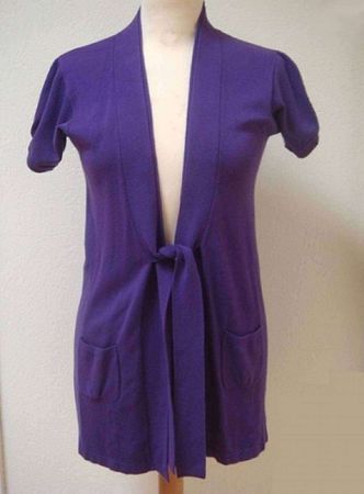 Comma - Neue Strickjacke - violett - Grösse 38