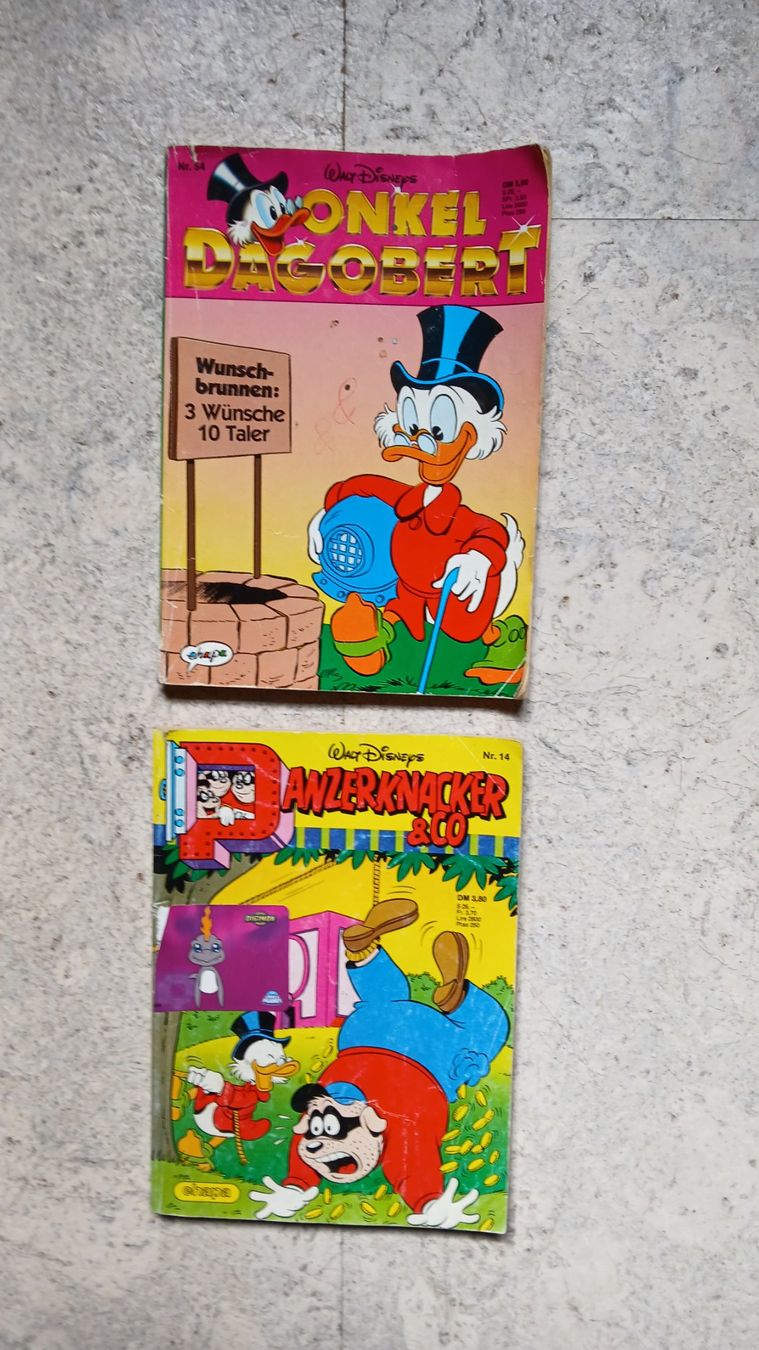 Fumetti: Comics Onkel Dagobert + Panzerknacker & Co Taschenbücher – Usato da Liesberg venduto da Mrbean1