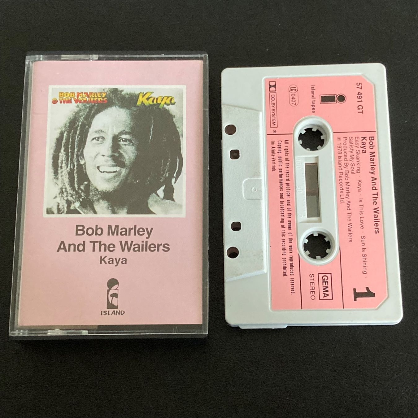 Musicassette: Bob Marley & The Wailers - Kaya, MC – Usato da Bern venduto da Ntsamina
