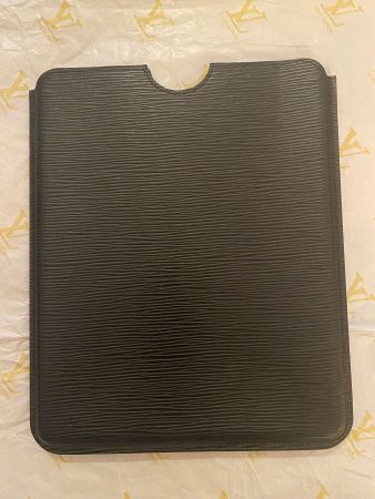 RARITÄT - LOUIS VUITTON epi nero iPad Hülle, 24x19cm