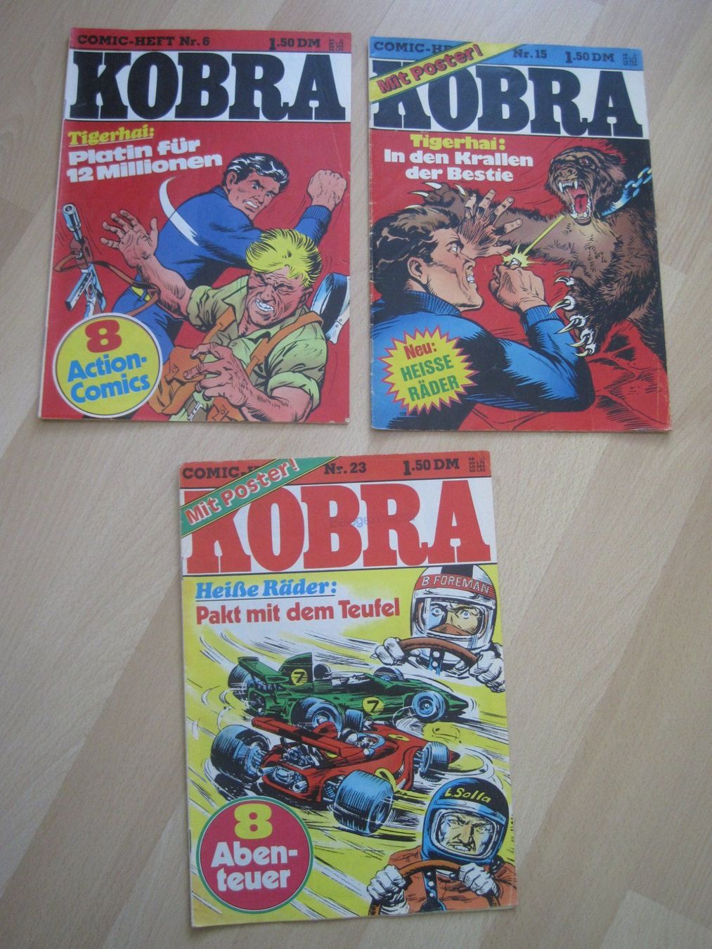 Fumetti: KOBRA Eiserne Hand Storm Archie 1977 Comic LOT W – Usato da Gossau SG venduto da Noryflory