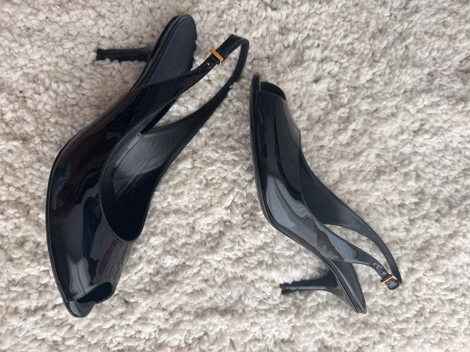 Tom Ford Scarpe da donna: Tom Ford Peeptoes ungetragen 40 – Nuovo (secondo la descrizione) da Niederglatt ZH venduto da mvgie 1