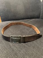 Dsquared very dark braun belt, size M, 110sm