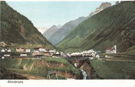 Göschenen bahn zug