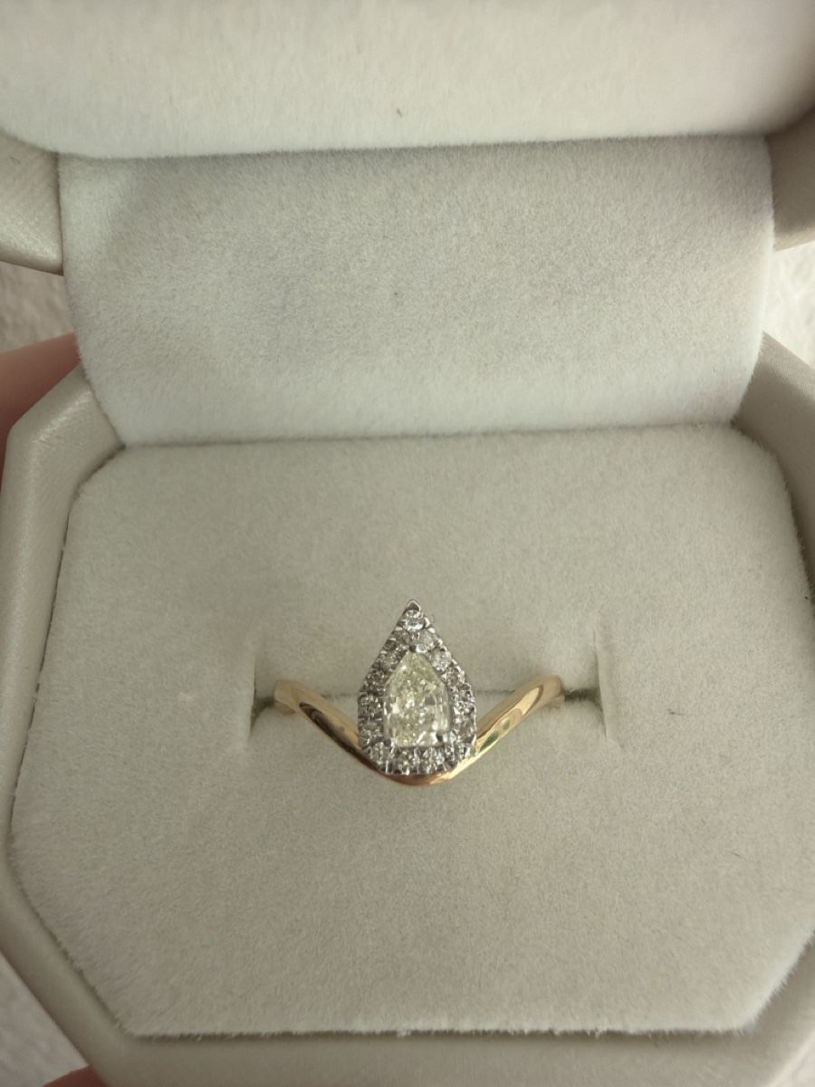 Bagues: LAST BEFORE MELT Diamant Ring ca. 0.3ct – Neuf (Voir description) à Zürich par Pandainlondon