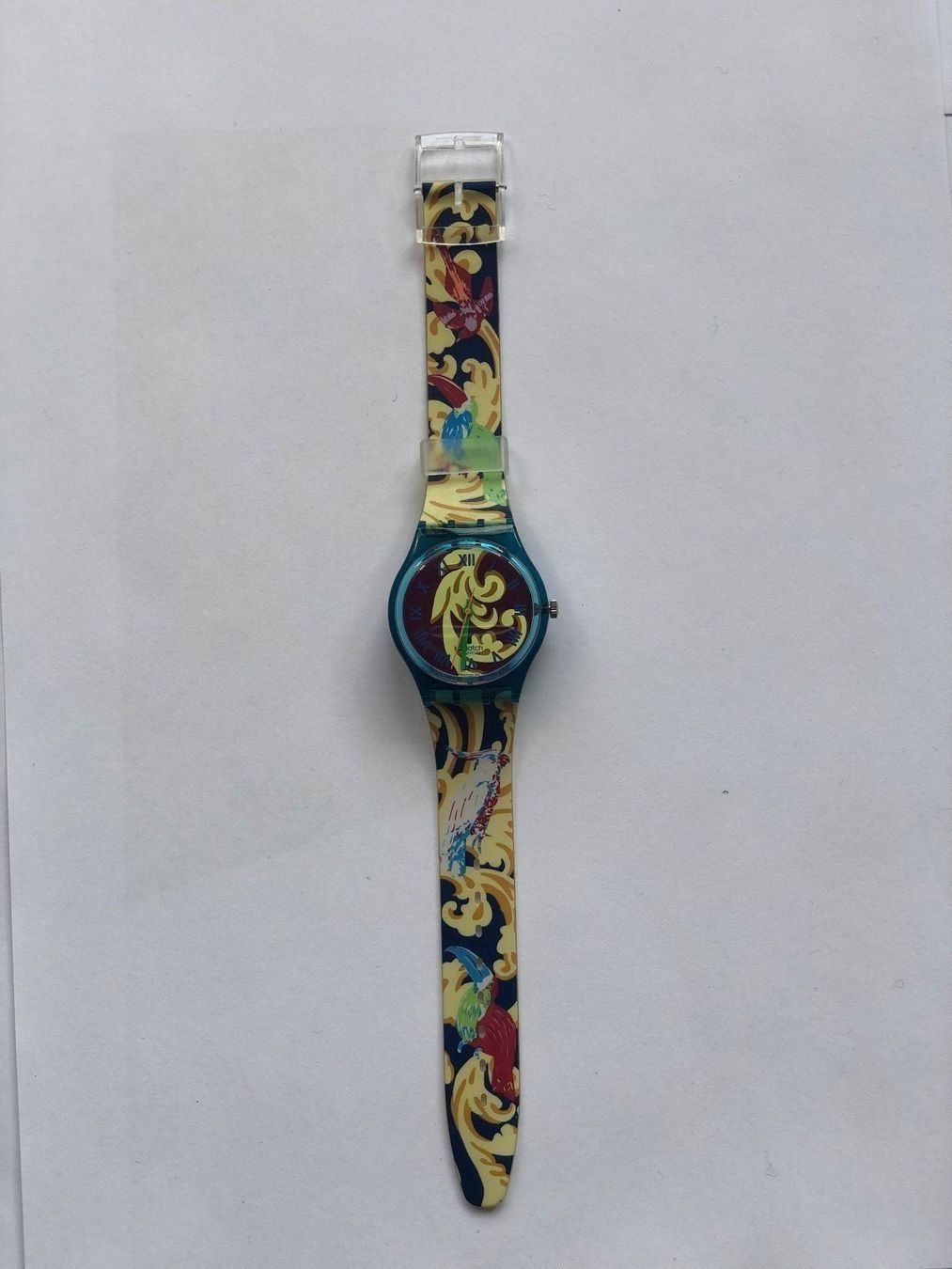Swatch Orologi: SWATCH - GN 119 - "Perroquet"- 1991- Neuve – Nuovo (secondo la descrizione) da Viganello venduto da Ul-principe-pinin