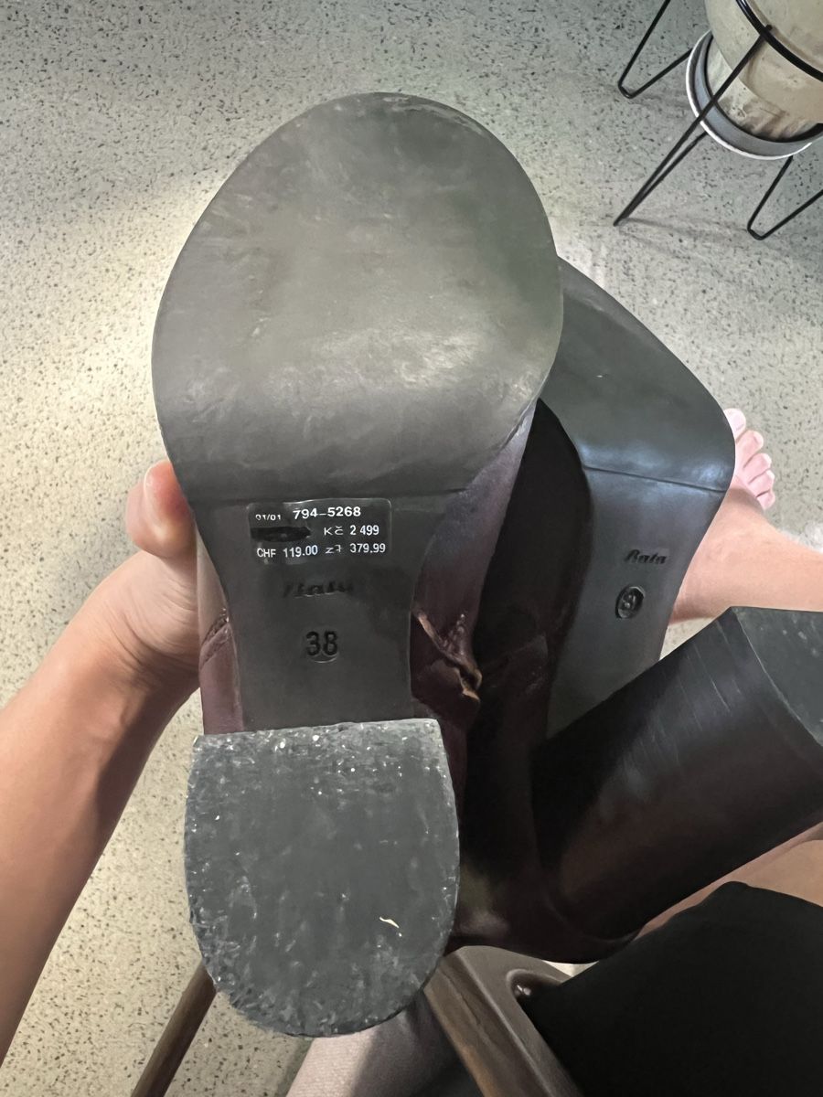 Damenschuhe: Bata Leder Boots – Gebraucht aus Dietikon von k.mirella 3