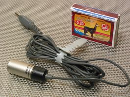 SONY ECM-16 Miniatur Lavalier Mikrofo Kondensor Mikro Micro