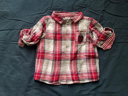 Hemd von Petit Bateau, Grösse 81cm
