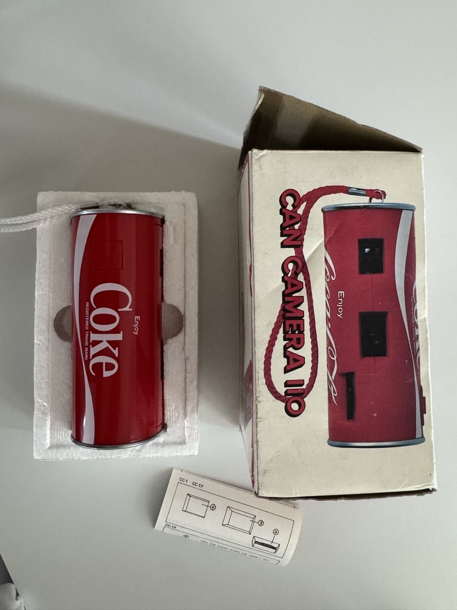 Fotocamera: Coca Cola Can Camera 110 – Difettoso da Dübendorf venduto da max2425 8