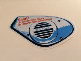 Alter Grosser Mofa Aufkleber Sachs