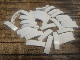 lego 93273 lot 30 pièces White Slope, Curved 4 x 1 x 2/3
