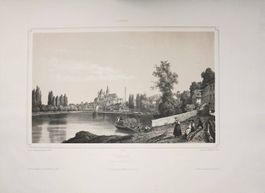 Thun Tonlithgraphie von Deroy selten