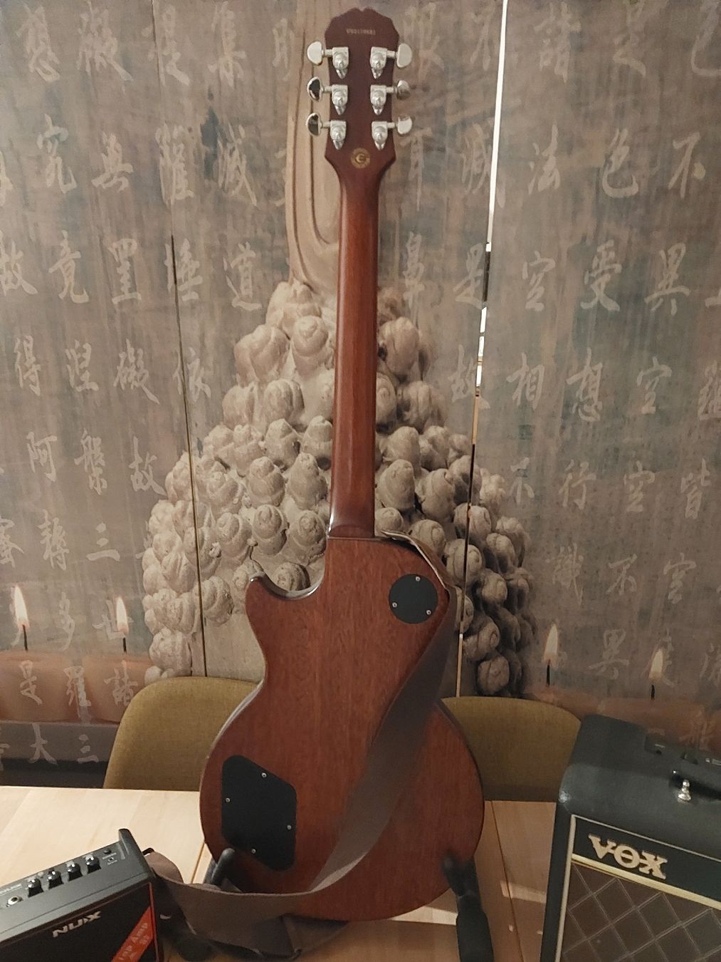 Epiphone Musikinstrumente: Epiphone Les Paul Gitarre, Bob Marley Design – Gebraucht aus Hinwil von saintbrunosaint 4