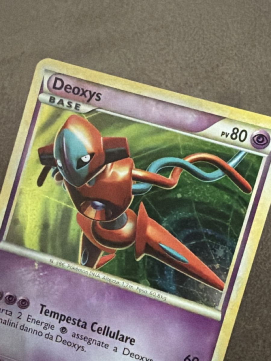 Pokémon Carte collezionabili: Pokemon Deoxys Ita – Usato da Massagno venduto da pokecoach 1