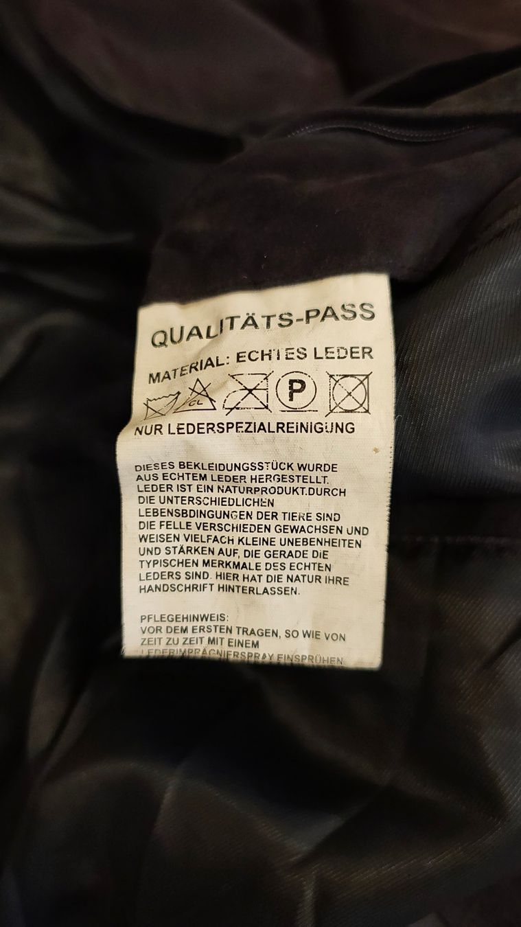Giacche: Wildlederjacke Grösse 58 – Usato da Bern venduto da urbanero 3