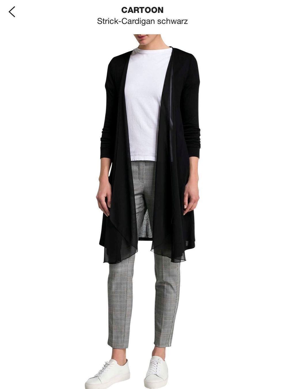 Giacche: JACKE  Strick-Cardigan SCHWARZ – Nuovo (secondo la descrizione) da Adliswil venduto da Majeska