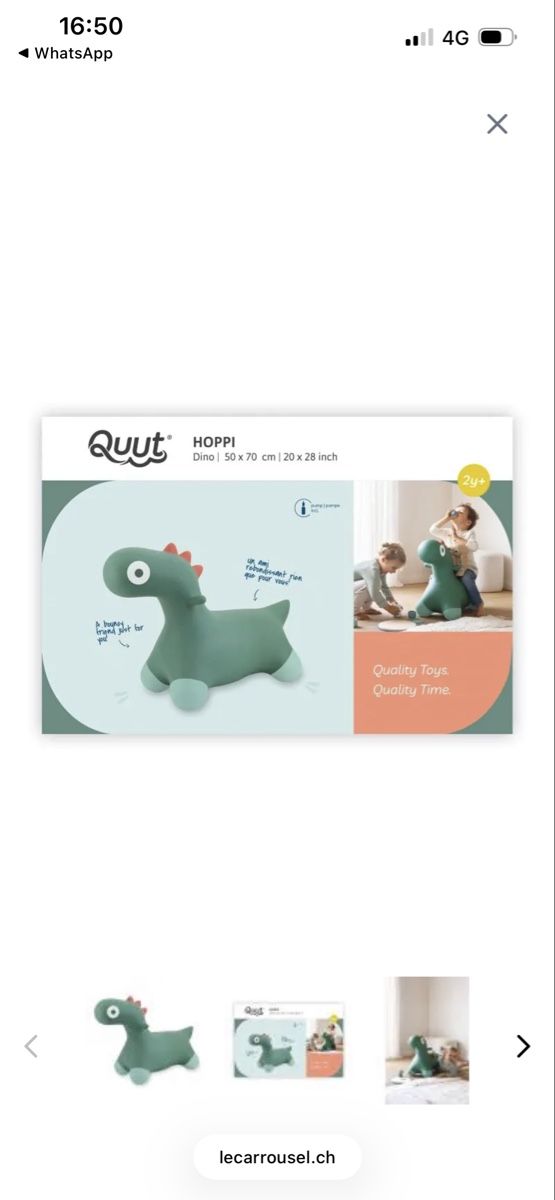 Giocattoli: Quut Hoppi Dino Kids – Nuovo (secondo la descrizione) da Aeschlen ob Gunten venduto da Maensch 2