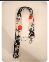 Lanière porte-clés motif japonais
