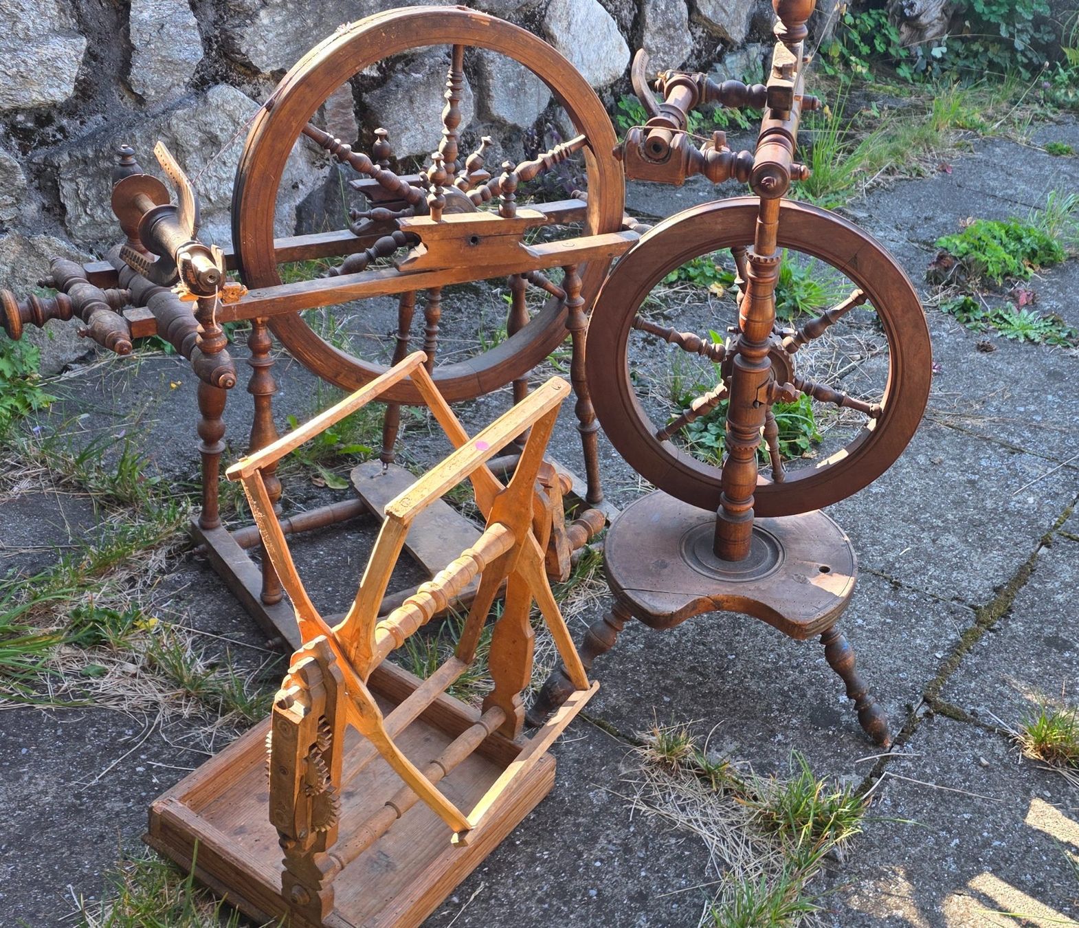 Rouets anciens: Antike Spinnräder – D'occasion à Klosters par han_2kf7