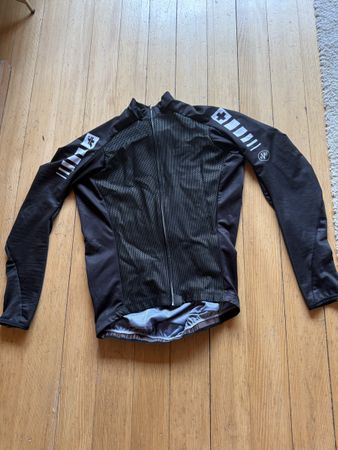 Assos Airblock 799 langarm Radtrikot schwarz Grösse L