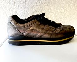 Hogan Sneaker Leder Bronze - Metallic Gr. 40⁠
