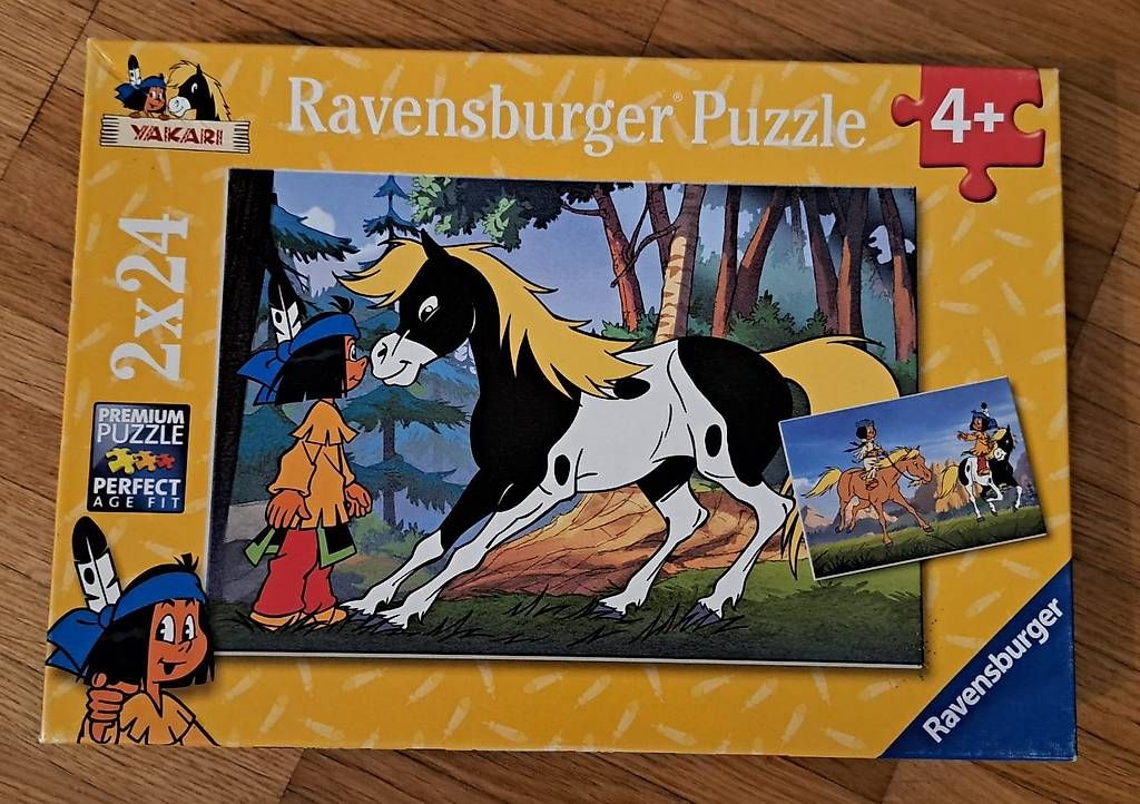 Ravensburger Puzzle: Yakari Puzzle 2x24 Teile – Usato da Weisslingen venduto da debi1992