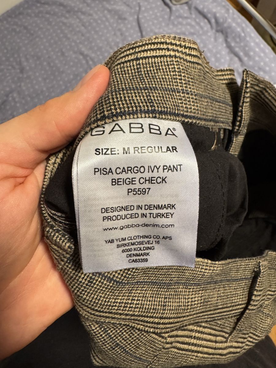 Hosen: Gabba Pisa Cargo Ivy Check Hose M – Gebraucht aus Zürich von tim_t6kb 1