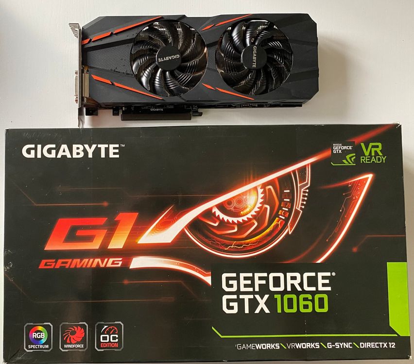 NVIDIA GeForce GTX 1060 OC Edition 6GB (Gebraucht) in Steinmaur für CHF ...