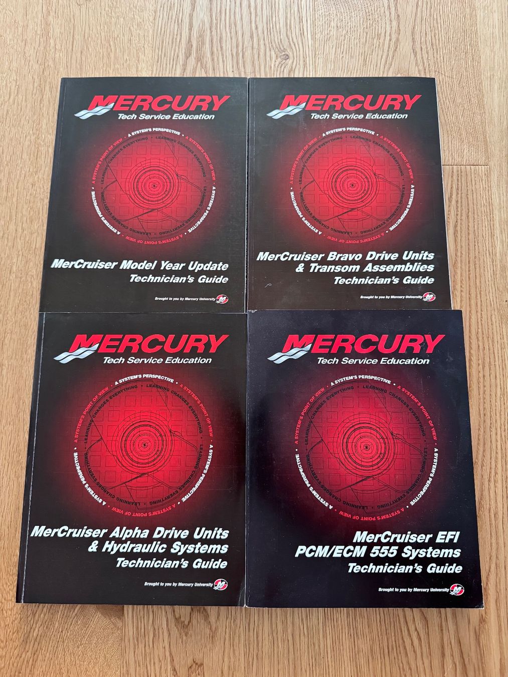 Libri: Mercury MerCruiser Technik Handbuch Set, 4 Stk – Nuovo (secondo la descrizione) da Seewen SZ venduto da web_