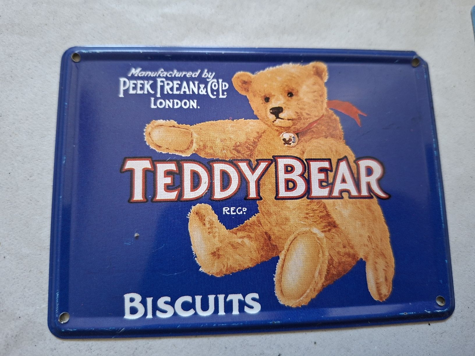 Cartoline postali: Blechkarten Set Milka Suchard Teddy Bear  – Usato da Klingnau venduto da vollmond36 1