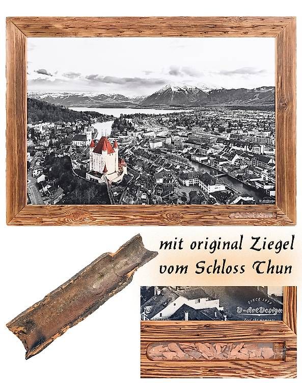 Poster & Bilder: Thun Bild Unikat, Einzigartig – Gebraucht aus Steffisburg von D-ArtDesign