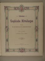 SCHWEIZER GRAPHISCHE MITTEILUNGEN 1892