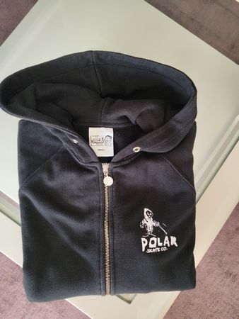 Polar Skate Co. Kapuzenjacke schwarz Grösse S Zustand gut