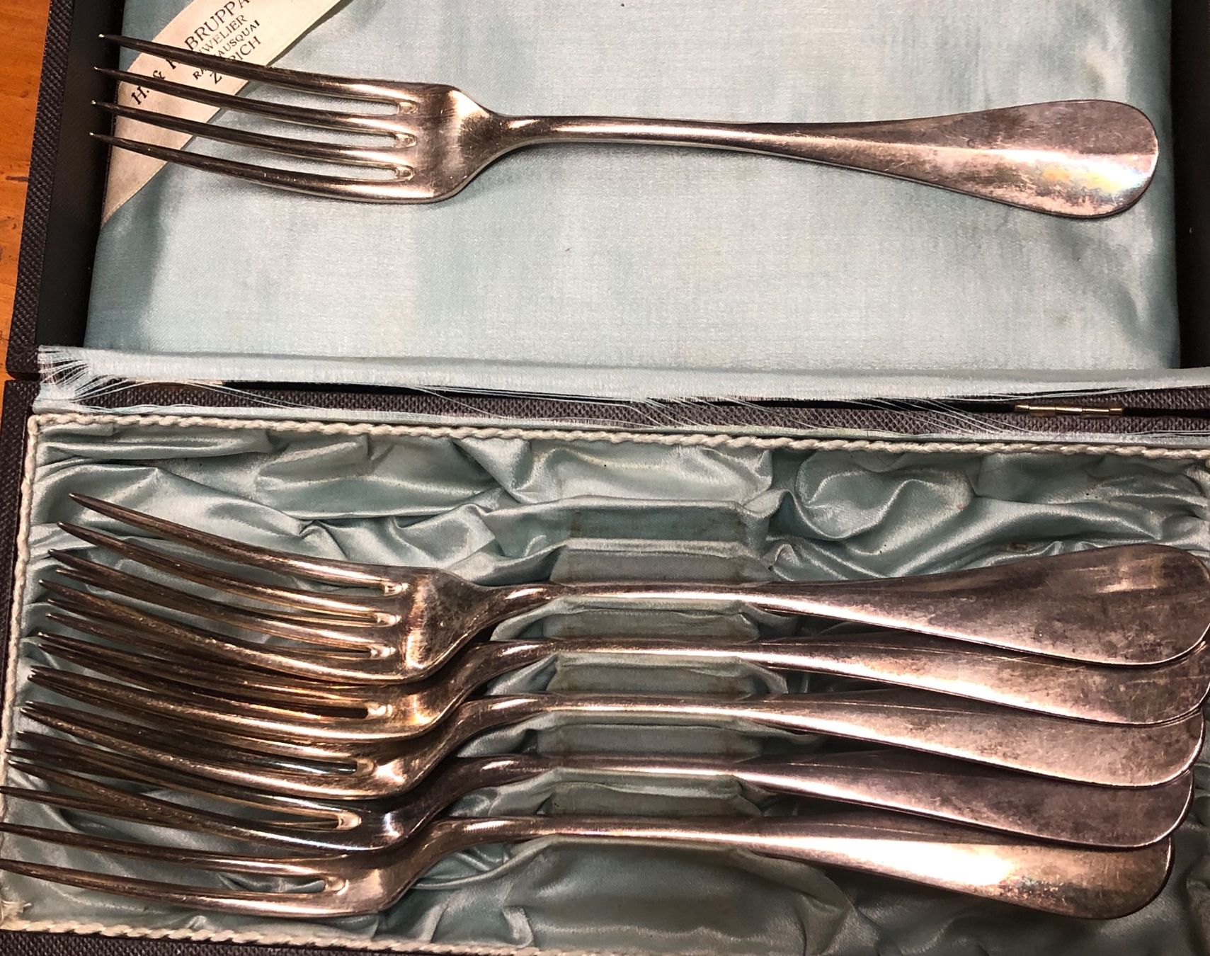 Fourchettes: 6 Silbergabeln - Wiskemann "72" – D'occasion à Gunzwil par feel_good 2