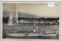 Geneve - Quai des Eaux-Vives - Bateau "General Dufour"