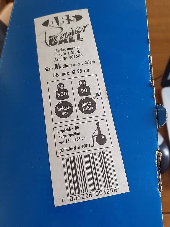 Palloni: Power ball / balon d'exercice – Usato da Lausanne venduto da nma_b7dk 2