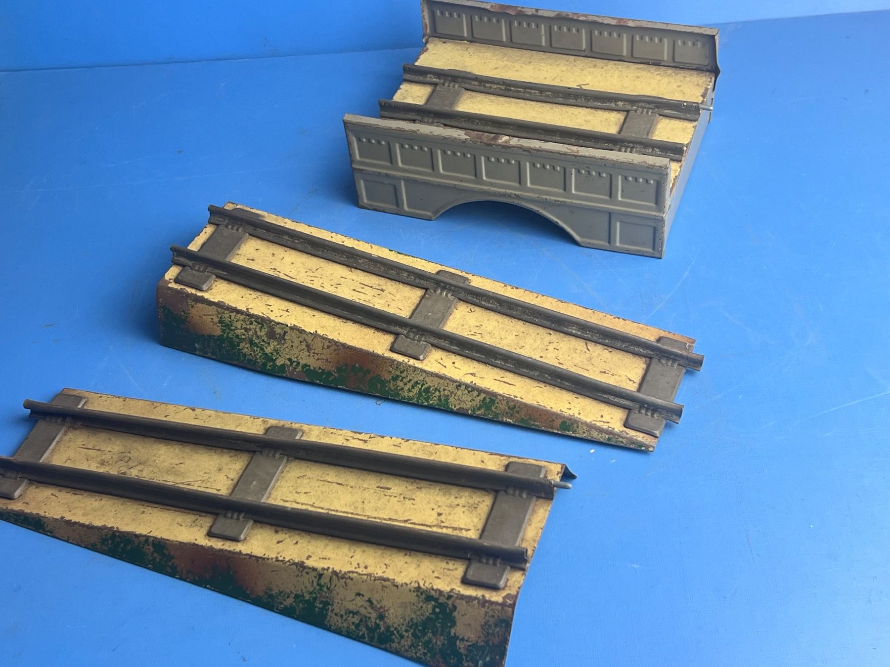 Märklin Modellini di ferrovie: Eisenbahn Brücke 32 mm 67 c m lang – Usato da Unterengstringen venduto da Gustav03 2