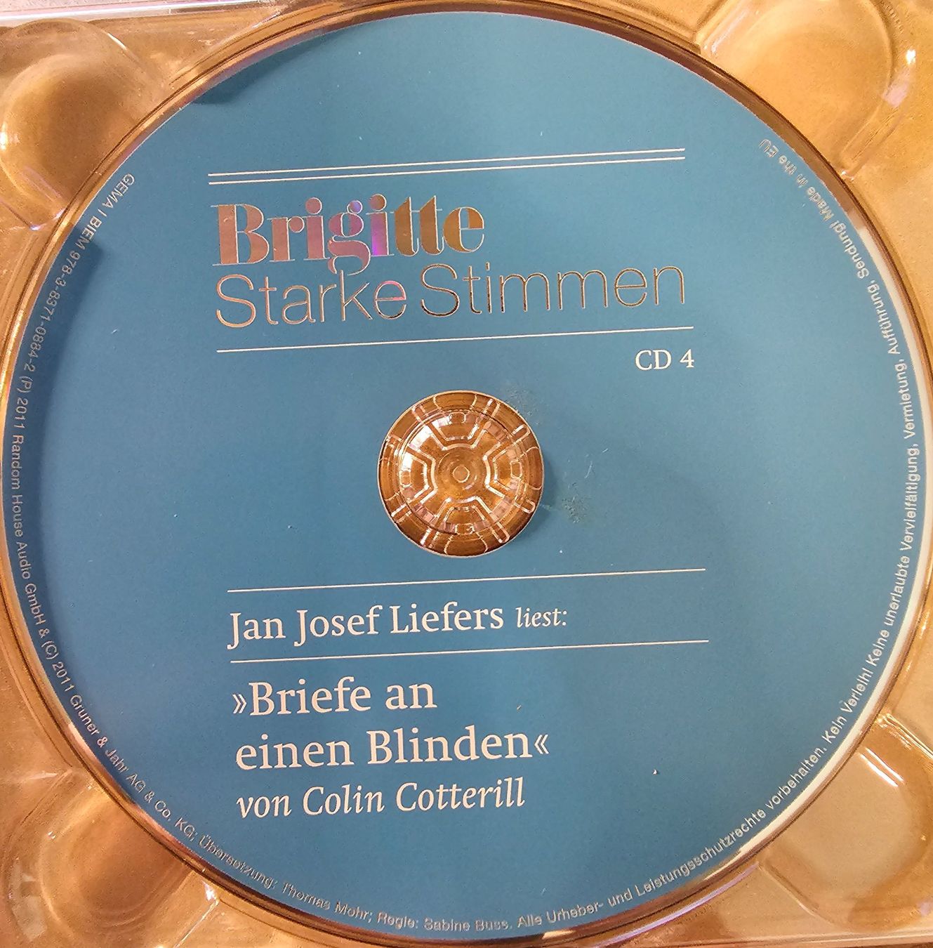 Audiolibri: Brigitte Starke Stimmen - Briefe an einen Blinden – Usato da Wahlen b. Laufen venduto da Cg10 4