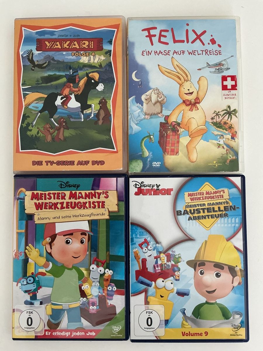 Tutti i DVDs: DVDs für Kinder im Set – Usato da Villmergen venduto da schnuu73 1