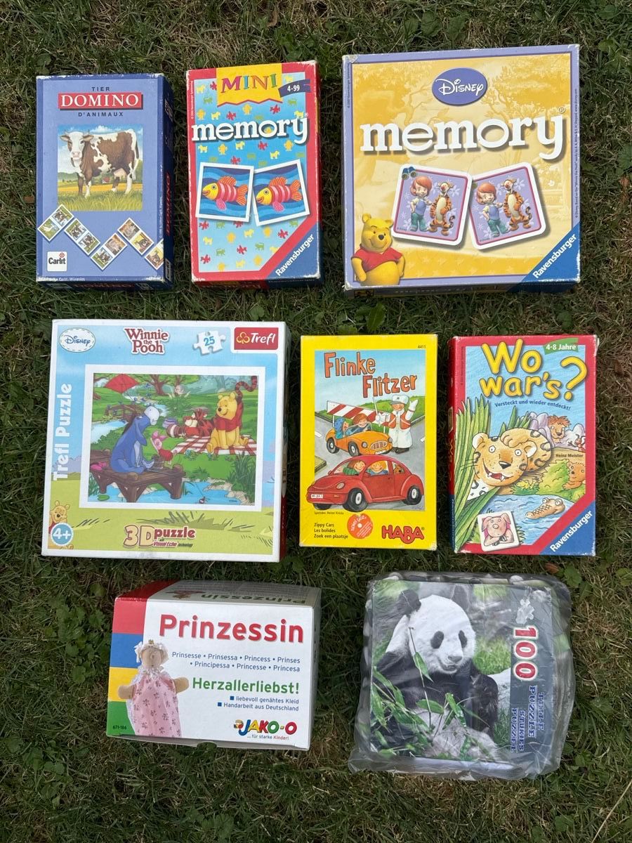Jeux: 8 Spiele, gebraucht, ab ca. 3 Jahren – D'occasion à Elsau par CTN20