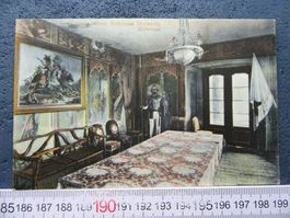 SCHLOSS BIRSECK RITTERSAAL ARLESHEIM BL AK 1906