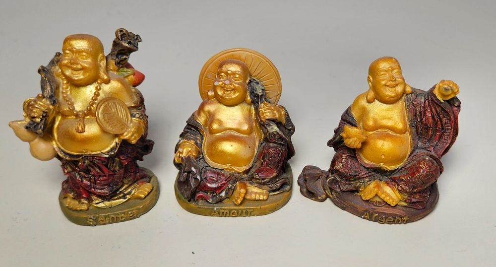 Grosse Tirelire Bouddha 18 Cm - Décoration Porte-bonheur - Idée Cadeau Originale