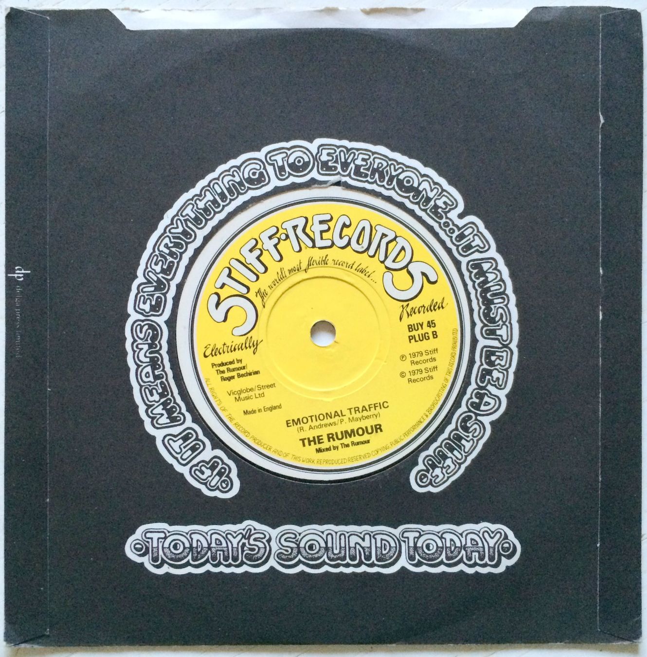 Schallplatten: THE RUMOUR - HARD ENOUGH TO SHOW – Neu und originalverpackt aus Bottens von hotter-than-hell 1
