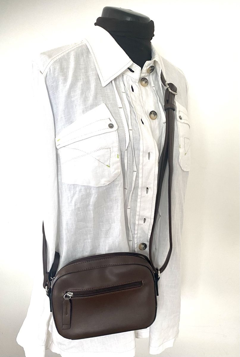 Tom Tailor Taschen für Damen: Tom Tailor Umhängetasche, Handtasche, braun – Gebraucht aus Jona von Flamingoo 4