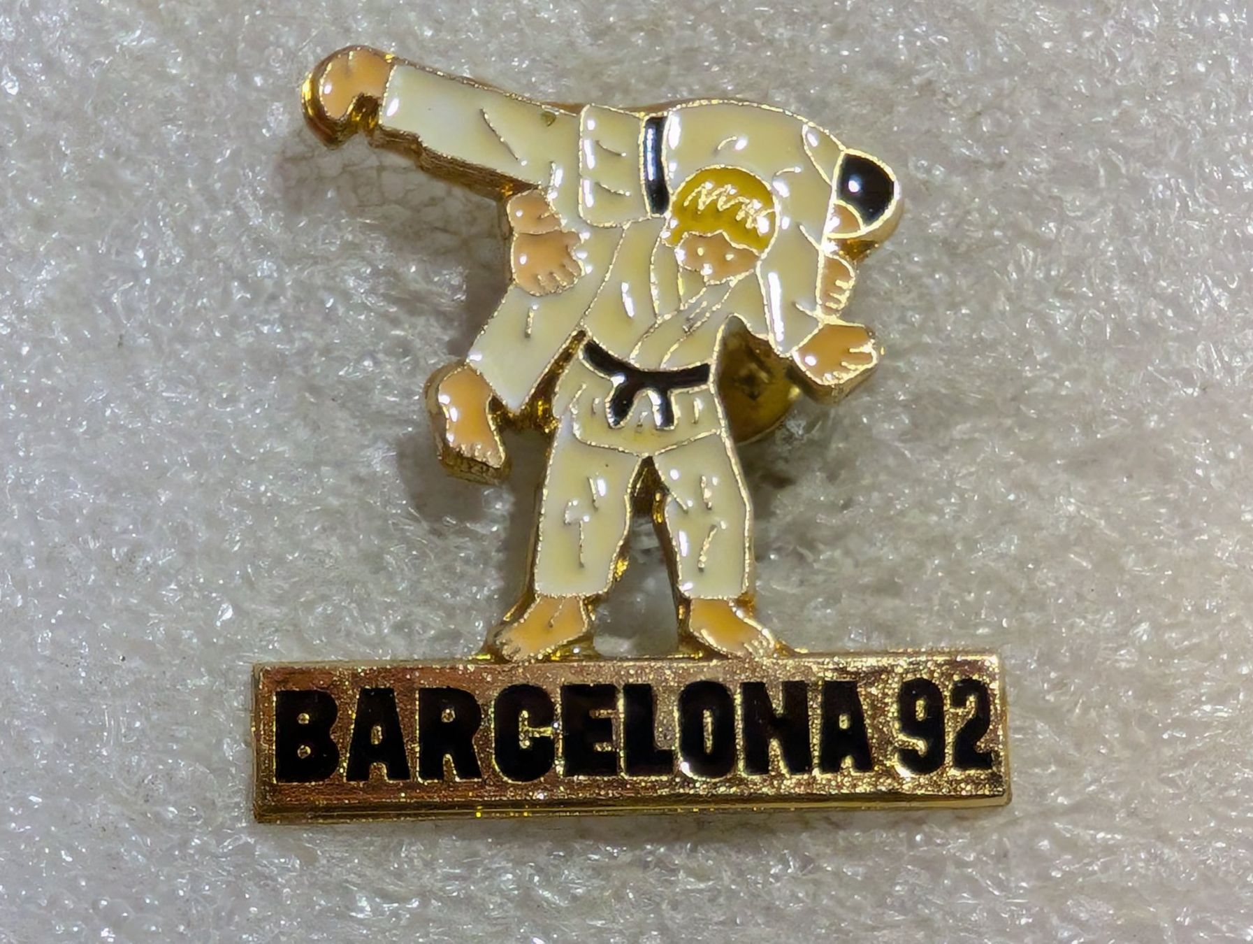 Placchette & Badge: Ansteckpin 227: Barcelona 92 – Usato da Oppligen venduto da Pin-Fall-Shop