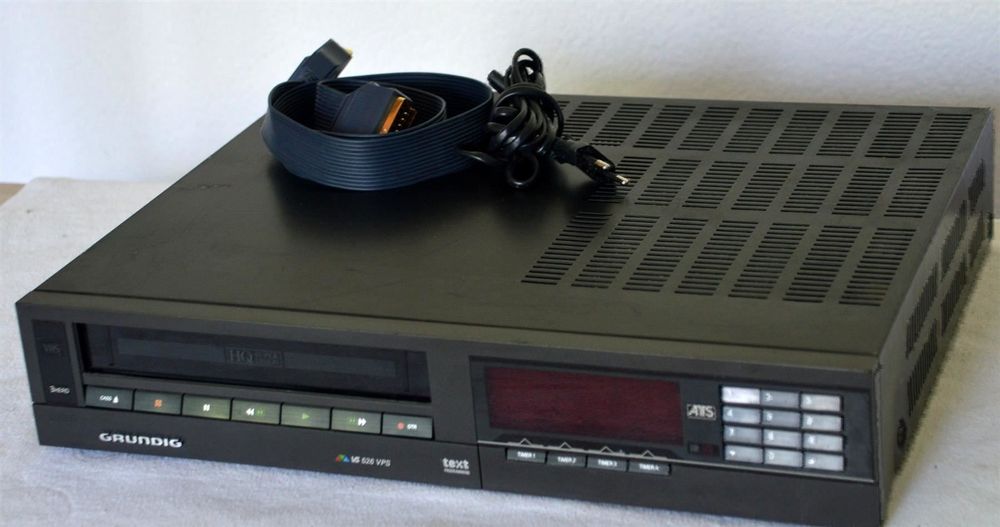 Magnétoscope VHS GRUNDIG GV 405 – Modèle D'occasion Fonctionnel