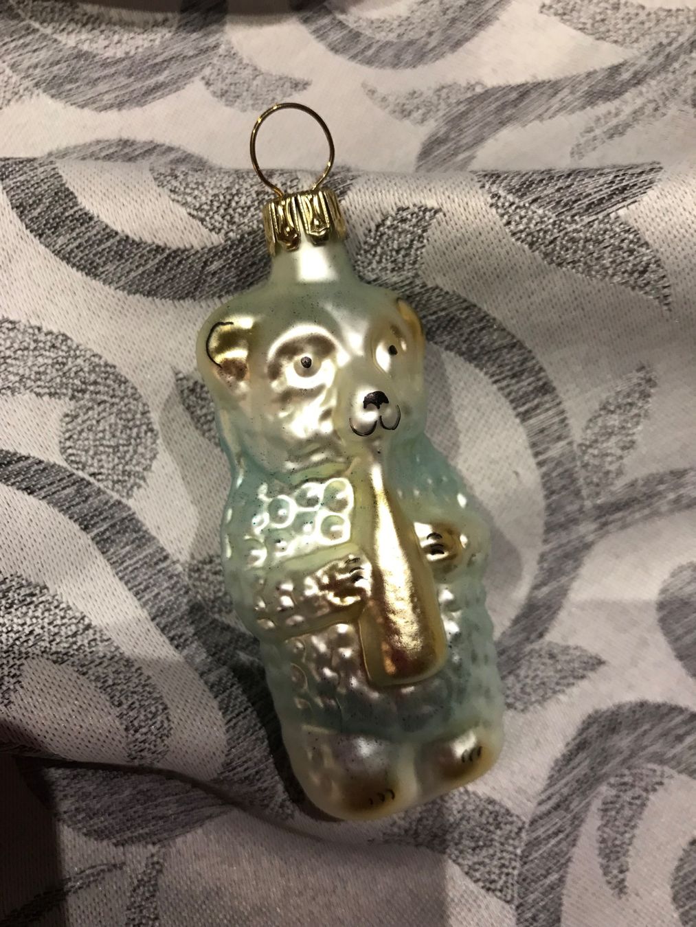 Tutte le decorazioni: Bär mit Schoppenflasche Milchflasche, Christbaumschmuck – Nuovo e nell'imballaggio originale da Alpnach Dorf venduto da marvo 2