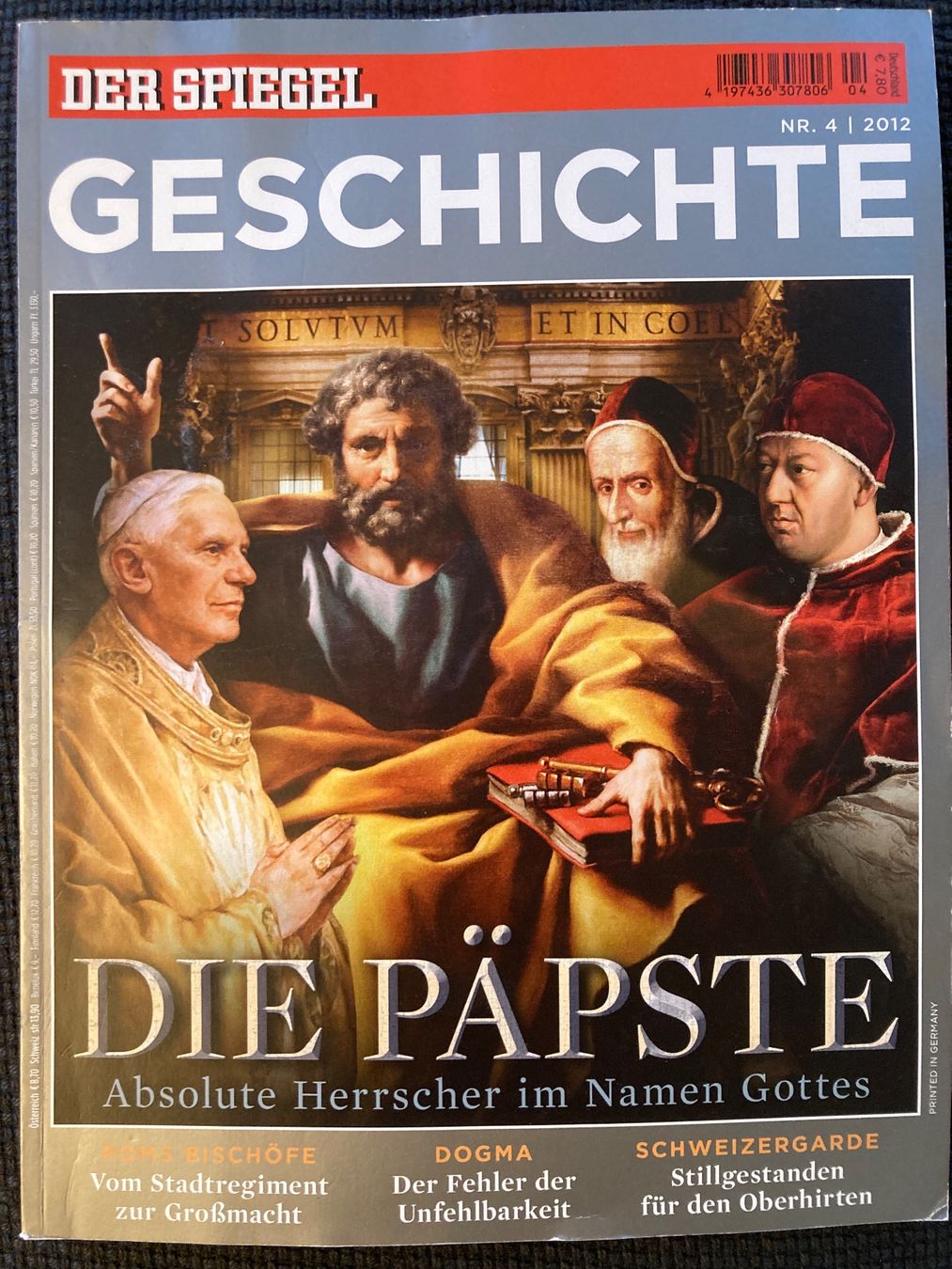 Riviste & Magazine: Spiegel Geschichte Nr. 4, Die Päpste – Usato da Baden venduto da Yoyo1